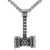 Thor's Hammer And Valknut Viking Necklace