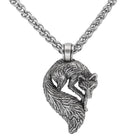 Fenrir Wolf Viking Necklace