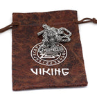 Thor's Hammer And Valknut Viking Necklace