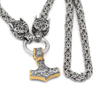 Thor's Hammer Viking Necklace