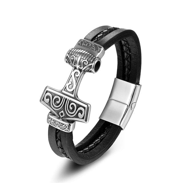 Viking Mjolnir Bracelet