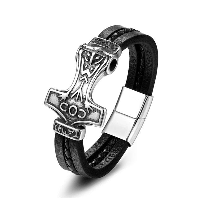 Viking Thor Mjolnir Bracelet