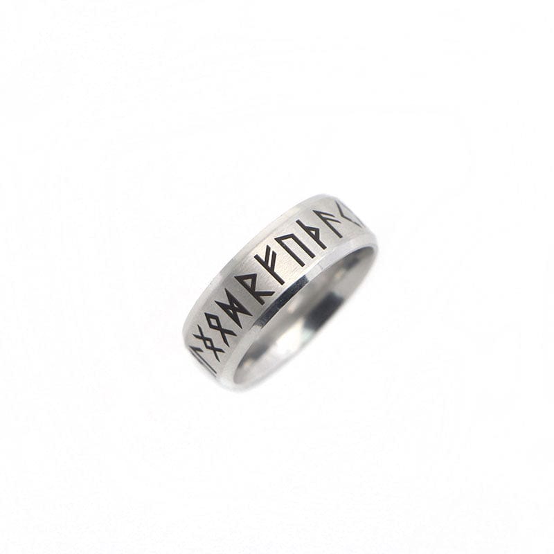 Viking Runic Alphabet Ring