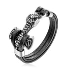 Viking Bracelet Mjolnir & Fenrir