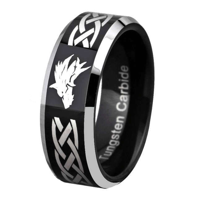 Fenrir Wolf Viking Ring