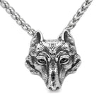 Fenrir Wolf Viking Necklace