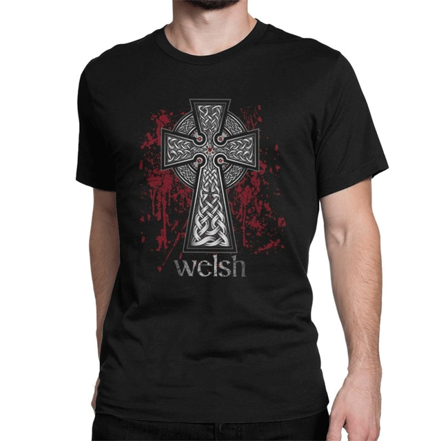 Celtic Cross Viking T Shirt