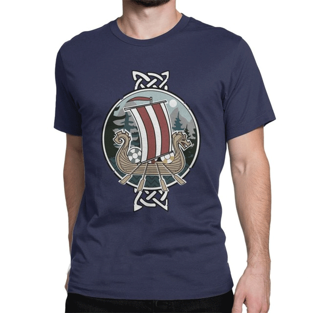 Viking Longship T Shirt