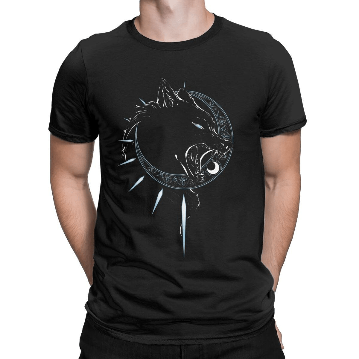 Hati Wolf Viking T Shirt